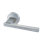 Flat Privacy Lever Set Door Lever with Round Rosette