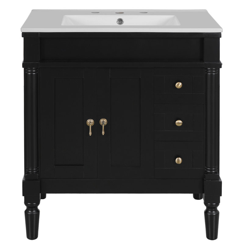 Armoire de rangement moderne et élégante, Black