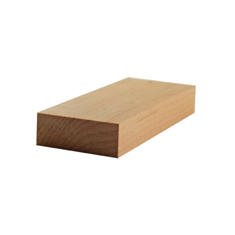 Tabouret S4S de 2 po de large x 3/4 po. Sans finition, Érable, L 2 po x H 0,75 po x P 42 po