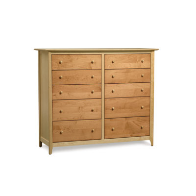 Sarah 10 - Drawer Solid Wood Dresser