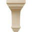 Petit corbeau en bois d'hévéa, l 4 po x P 4 3/4 po x H 8 po (paquet de 4)-73318642-73559412