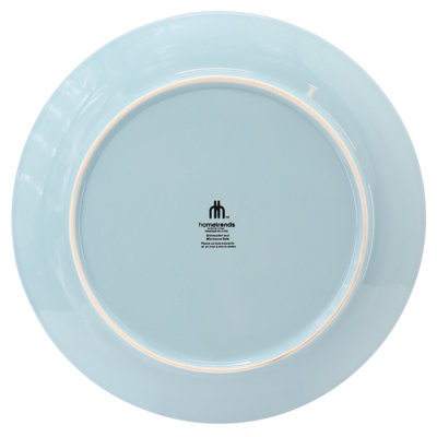 Assiette plate en grès 10,6 po, ensemble de 4