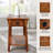 Mission Solid Wood Side Table-19048007