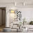 71 " Powder Coated Arched Floor Lamp Outlet