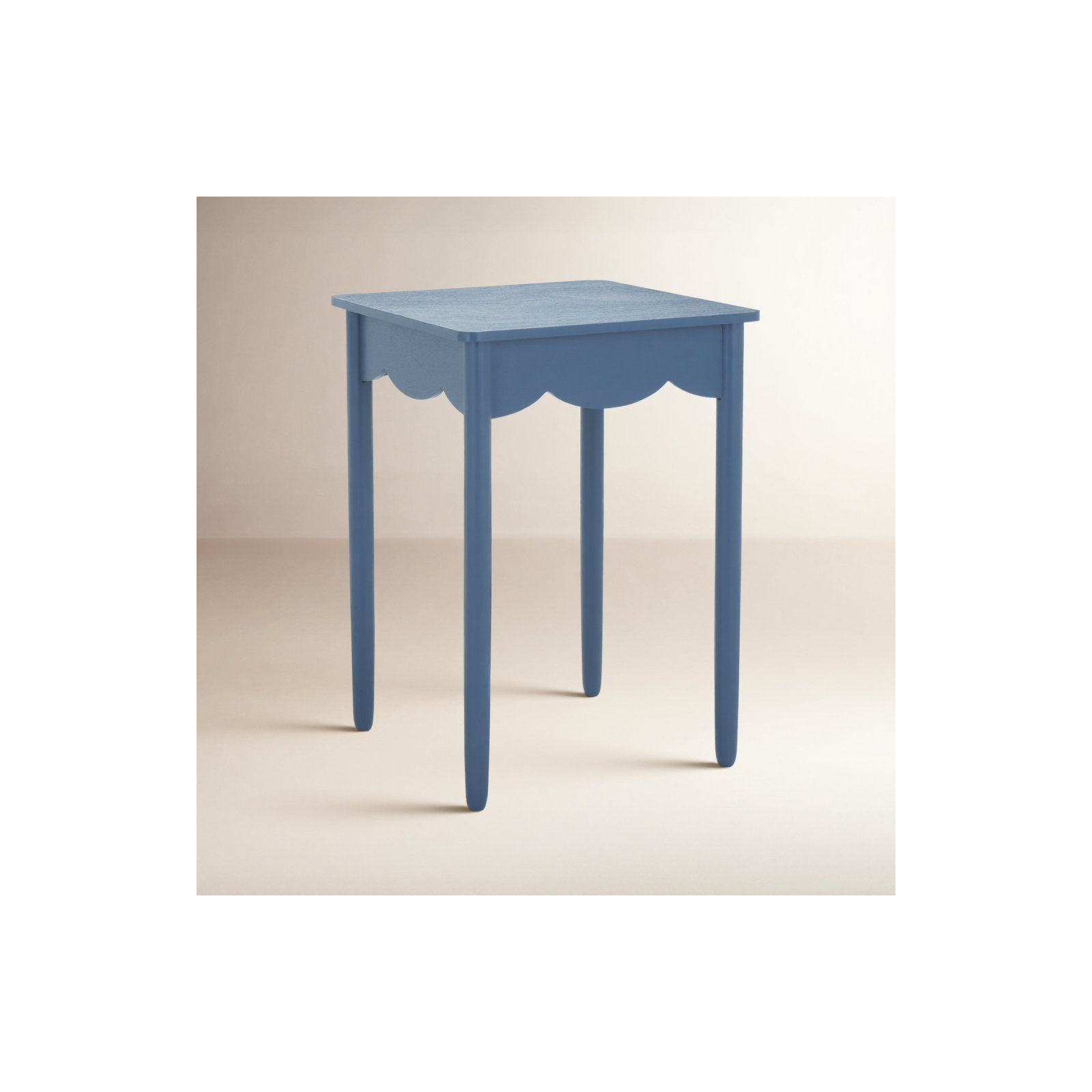 Gerin Accent Table, Blue