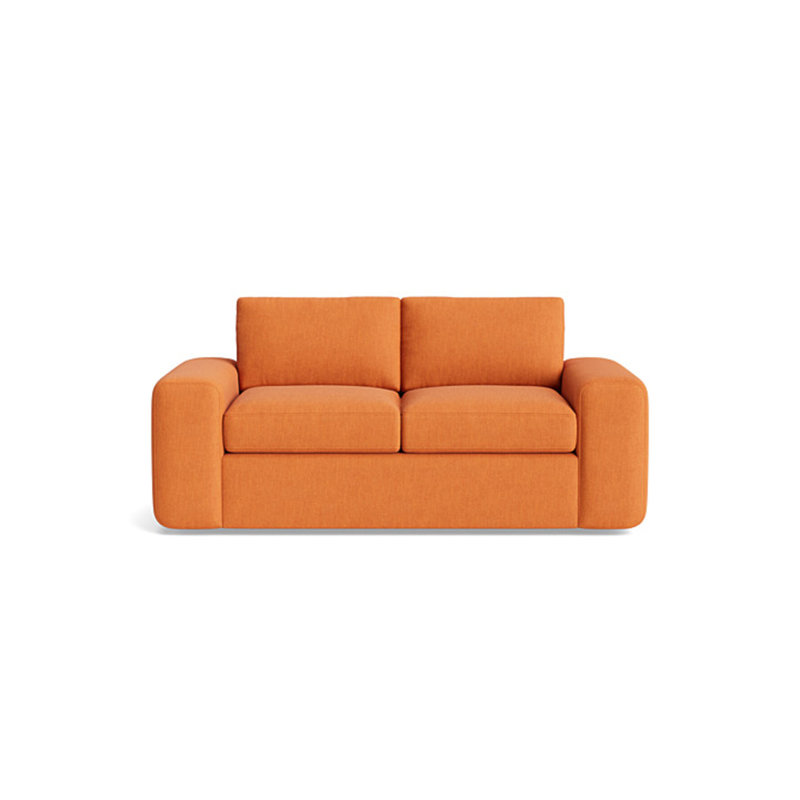 The OG Loveseat (70"), Performance Weave - Carrot