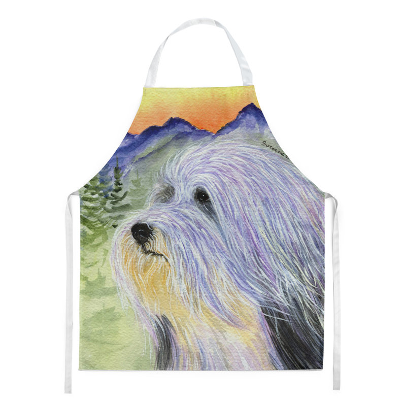 No Pattern Bib Apron