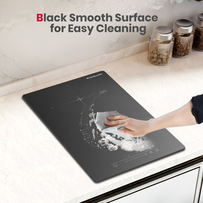 Built-in 12 in. Induction Cooktop with 2 Elements
