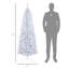HOMCOM 6Ft Pencil Christmas Tree-528771916