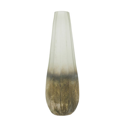 15" Ombre Gradient Glass Bud Vase