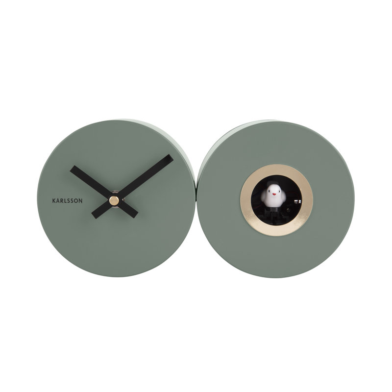 Cuckoo Wall Clock, Jungle Green