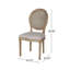 Chaise de salle à manger en bois massif Rodden-1204262023