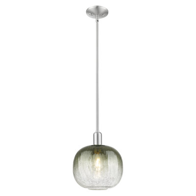 Downtown Urban - Brookhaven Sphere - 1 Light 10" Stem Hung Mini Pendant -  Shade