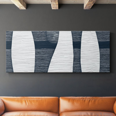 Abstract Series 8 #LIII-Wide Gallery Wrapped Canvas