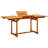 Stewart Extendable Wooden Dining Table-731693195