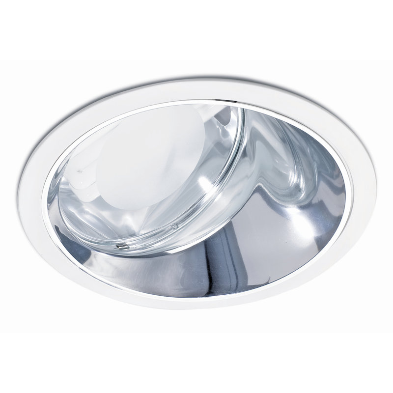 Recessed Spotlight 22.2 Cm Atom, 1 x TC-TEL / GX24q-3/q-4 / 32W/42W / ELT, in Grey
