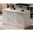 Modern 61"W Kitchen Island With Adjustable Shelves-1223349869