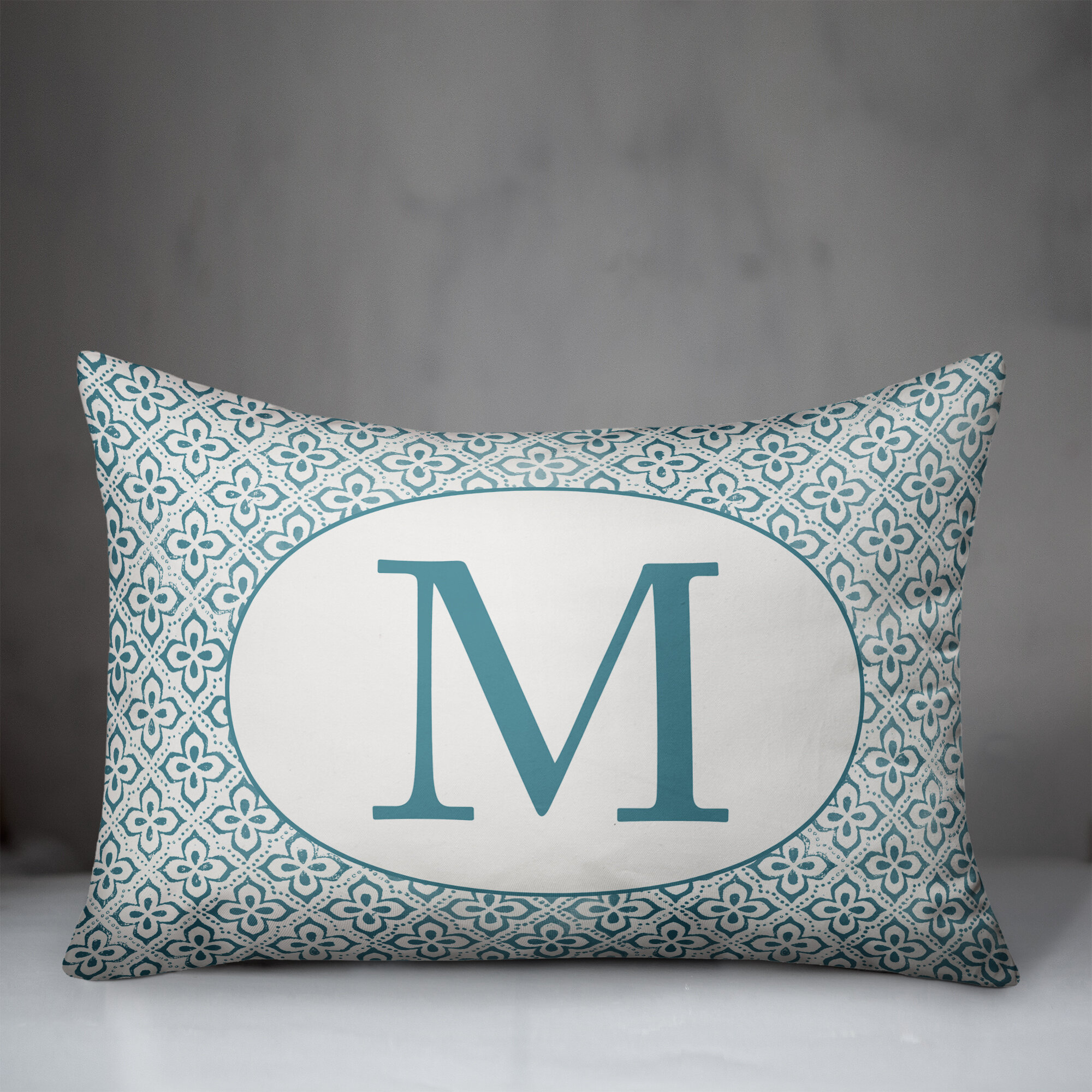 Stockholm Monogram Decorative Pillow