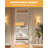 Extra Tall Pet Gate, Adjustable Wide, Walk Through Safety Gate for Cats And Pets, No Drilling-110992605