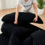 Fauteuil lounge monoplace moderne de 135 cm avec coussin enveloppant