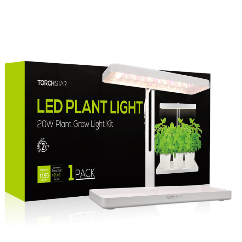 LED Full Spectrum Grow Light Sunlight Replacement for Indoor Plants Veg Flower, Auto-Timer