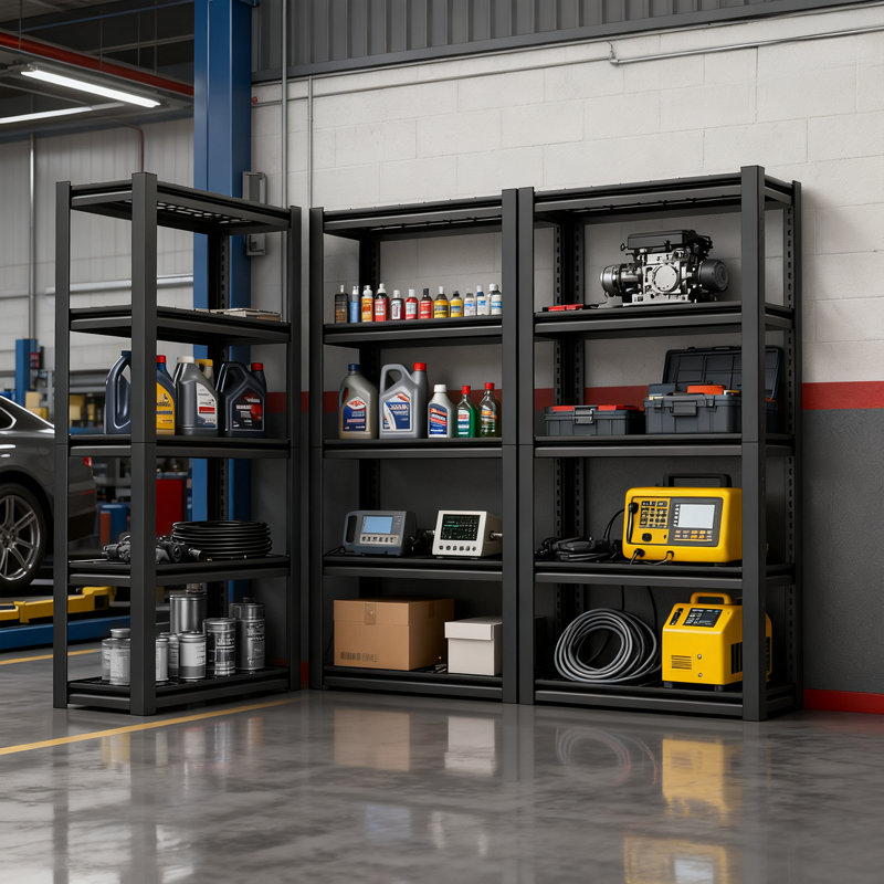 Étagère de garage 72 "H 72 po