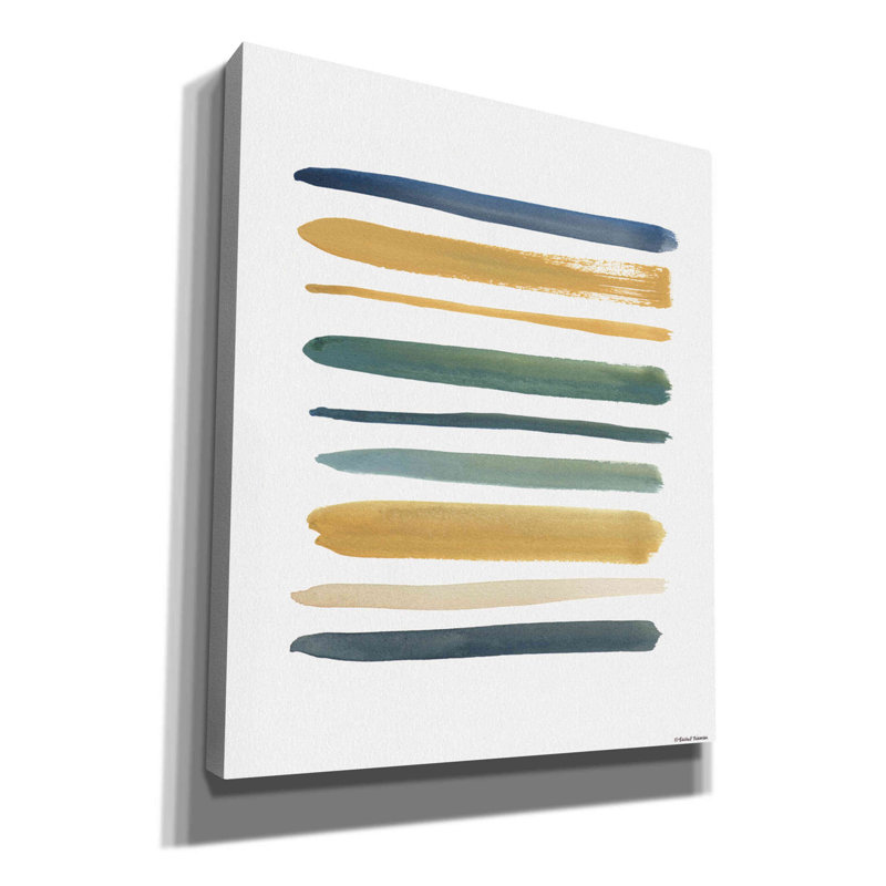 «Mustard Yellow Collection 2» par Rachel Nieman, art mural sur toile, H 24 po x l 20 po x P 0,75 po