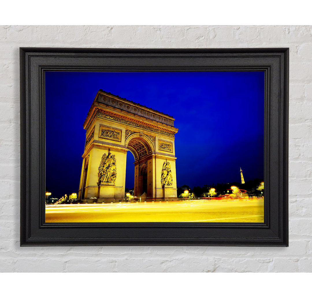 Arc De Triomphe Gerahmter Druck