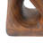 Twist Shape Side Table, Wood-Like Texture-1650353347