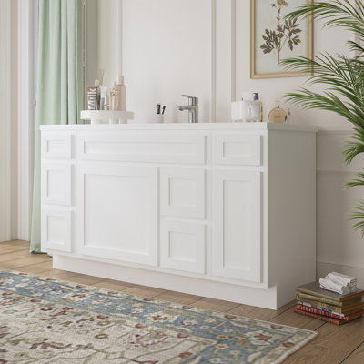 Base de meuble-lavabo simple 60 po seulement