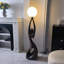 Lampe de salon artistique rétro en résine