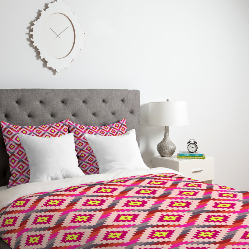 Housse de couette Diamonds Bright, Housse de couette pour grand lit