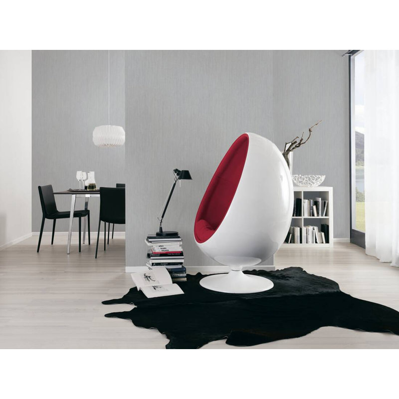 Papier peint texturé non tissé, Gris
