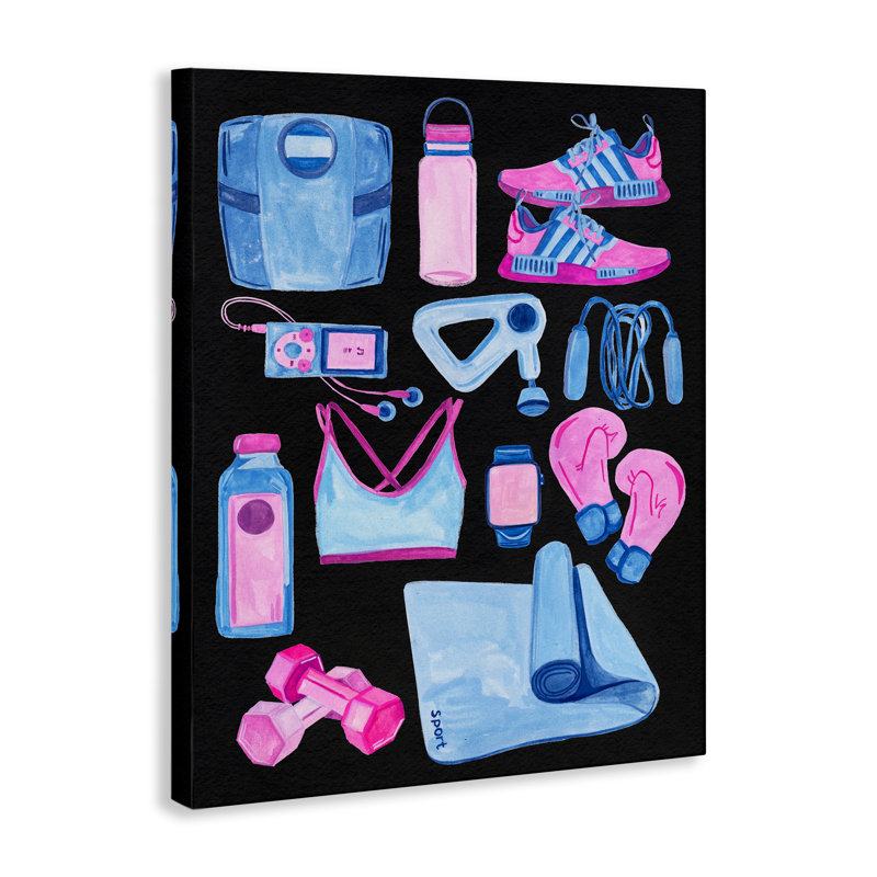 Art audacieux, art mural sur toile par Melissa Wang, H 20 po x l 16 po