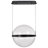 Brezina - LED Pendant - Matte Black - Silk Screened Acrylic Lens-456717661