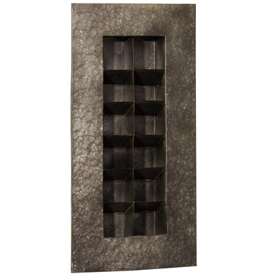 Heidenreich Zinc Indoor/Outdoor Wall Planter