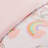 Pink Unicorn Reversible Microfiber Duvet Cover Set-1253400496