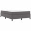 Structure de lit en similicuir gris 63 "x 78,7" Vidaxl-621659015-621661304