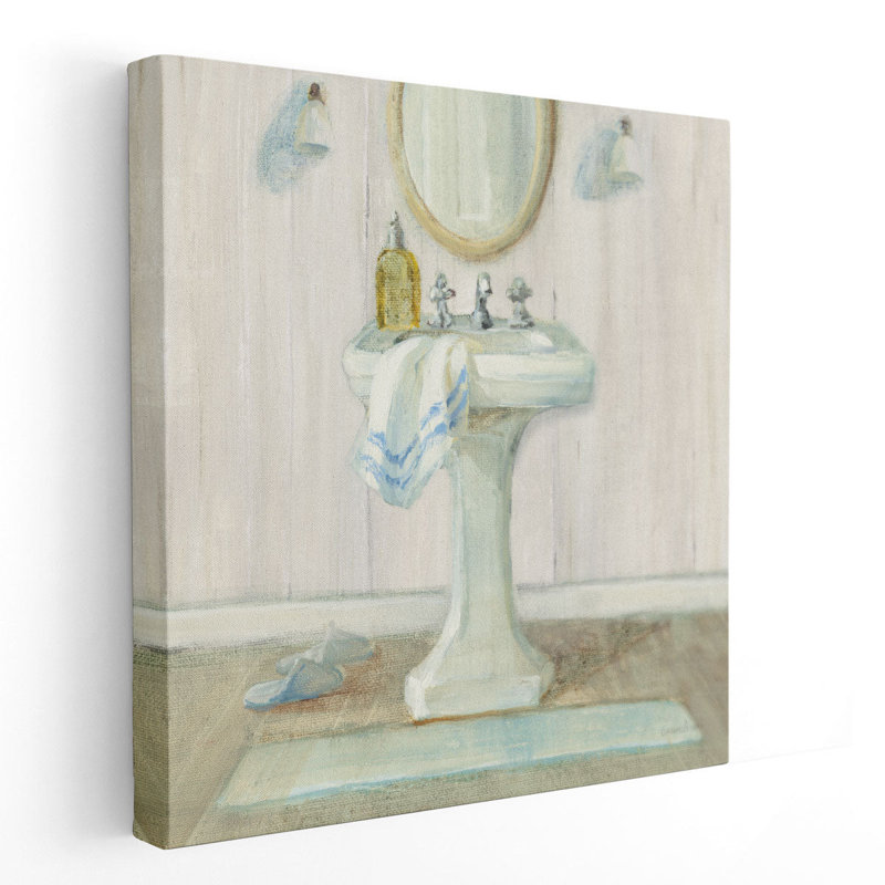 Farmhouse Sink - reproduction d'art sur toile, H 12 po x l 12 po