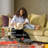 Round Ottoman Vanity Stool with Storage-97849618