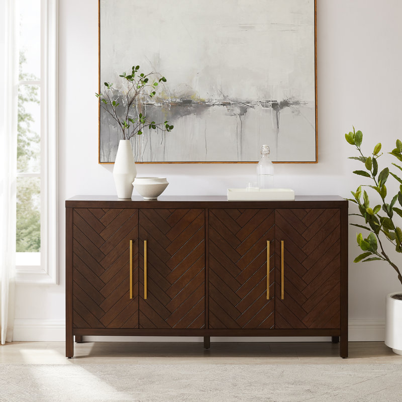 58'' Sideboard, Dark Brown