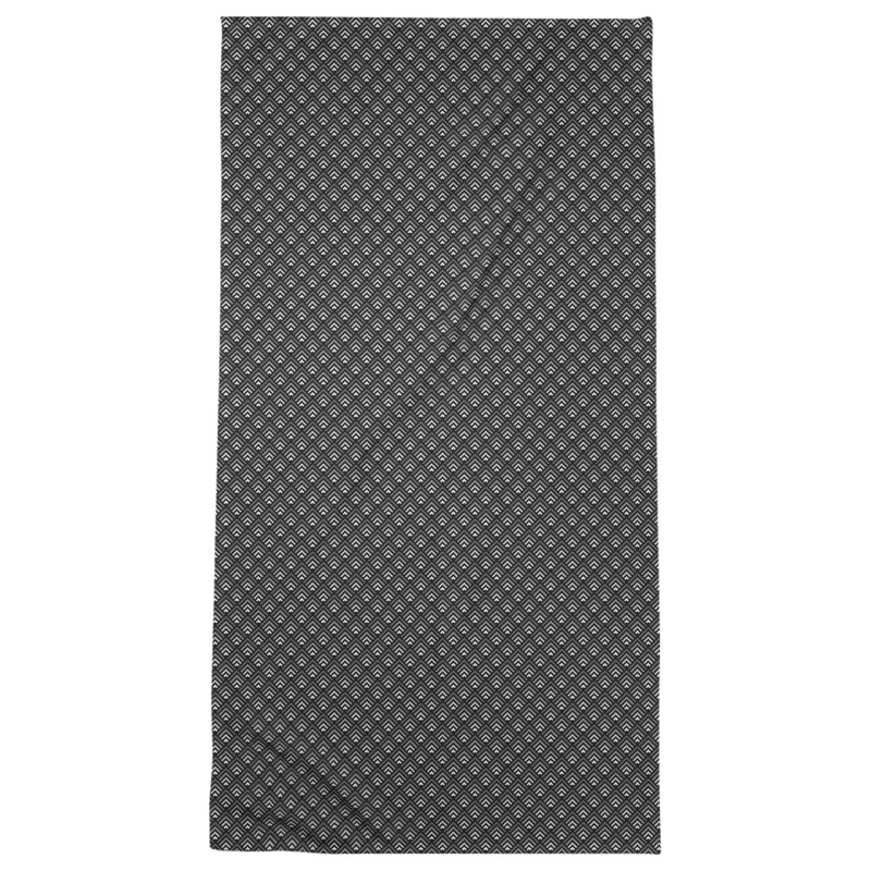 Serviette de bain géométrique katelyn elizabeth, Noir