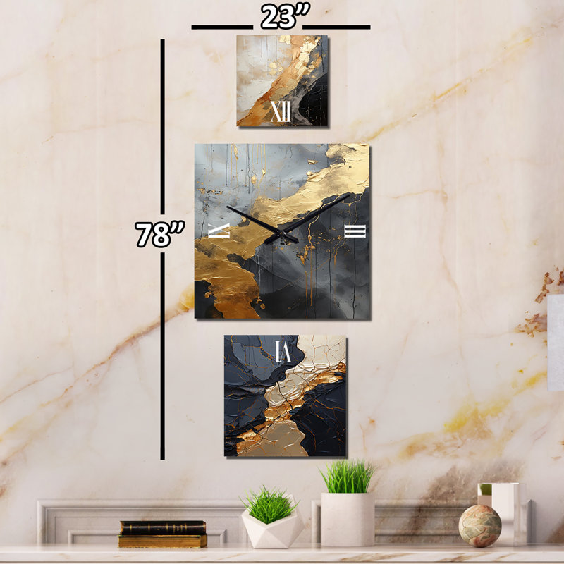 Maelina Metal Wall Clock