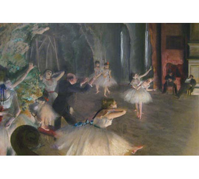 Reproduction d’art par edgar degas-impression