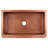 36" Fiona Hammered Copper Farmhouse Sink