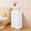 Commode de rangement verticale à 5 tiroirs en plastique-74478852