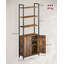 Adyaan 60cm W Steel Etagere Bookcase-263937106