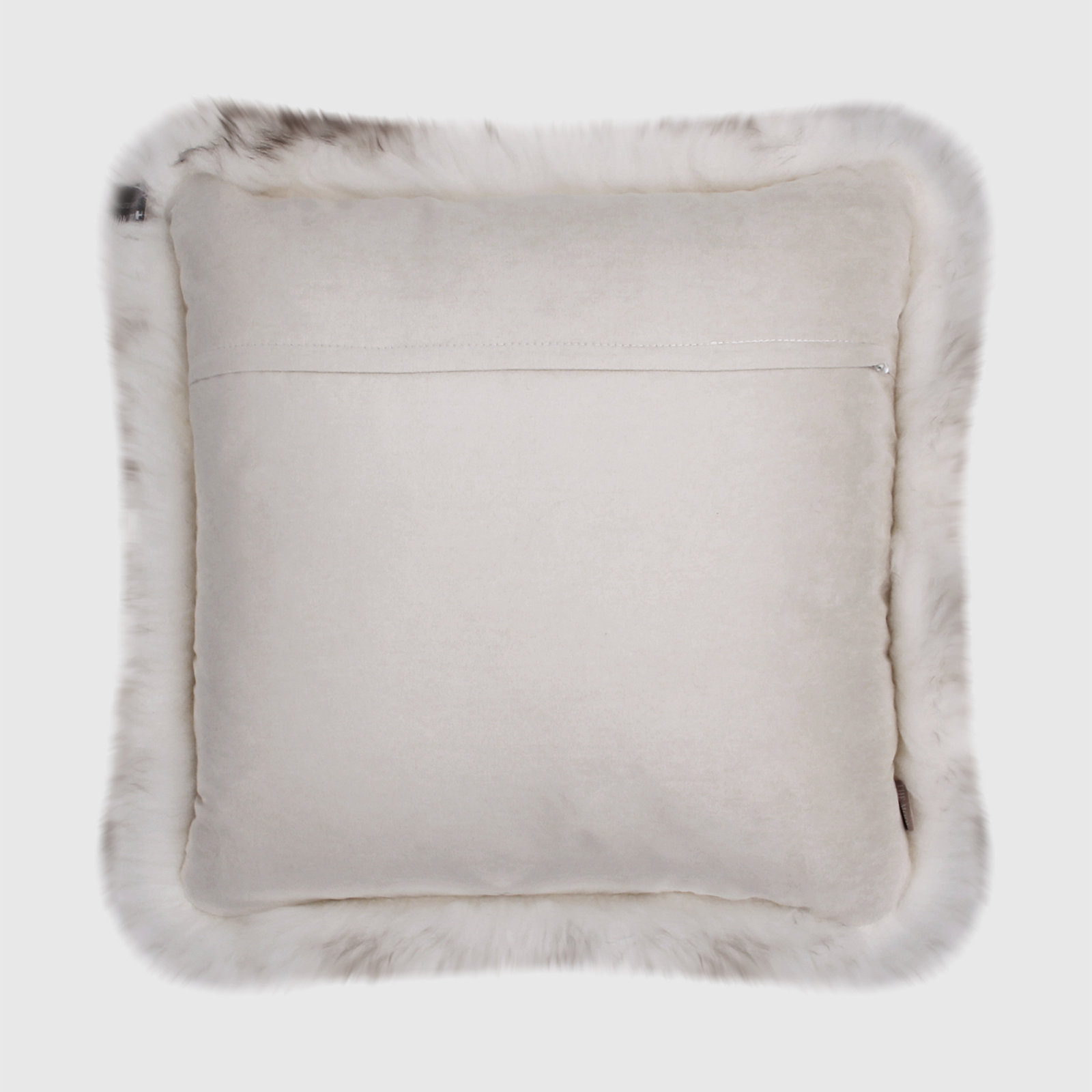 Fieldman Leather Throw Pillow, Wolf Brown Tip