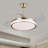 42 Inch Retractable Ceiling Fan with Light, Remote Control, 6 Speed Quiet Reversible Motor-1129017496