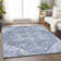 Premium Machine Washable Prisco Denim Rug